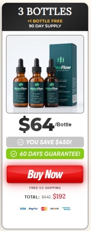 MetaFlow 3 bottles cost